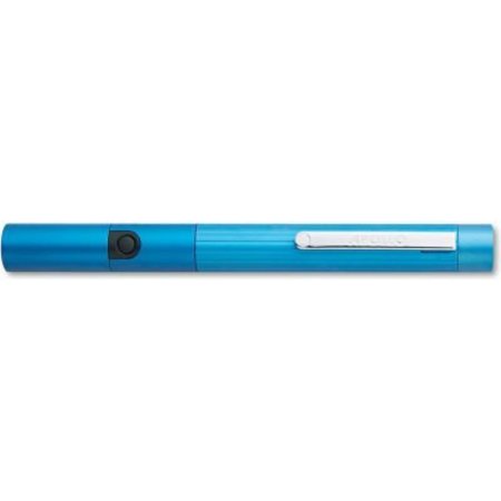 ACCO Quartet® Class 3 Laser Pointer w/ Pocket Clip, Metallic Blue, 500-yds MP1650Q